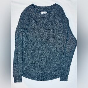 Women’s H&M Oversized Wool Sweater, Gray | XSmall